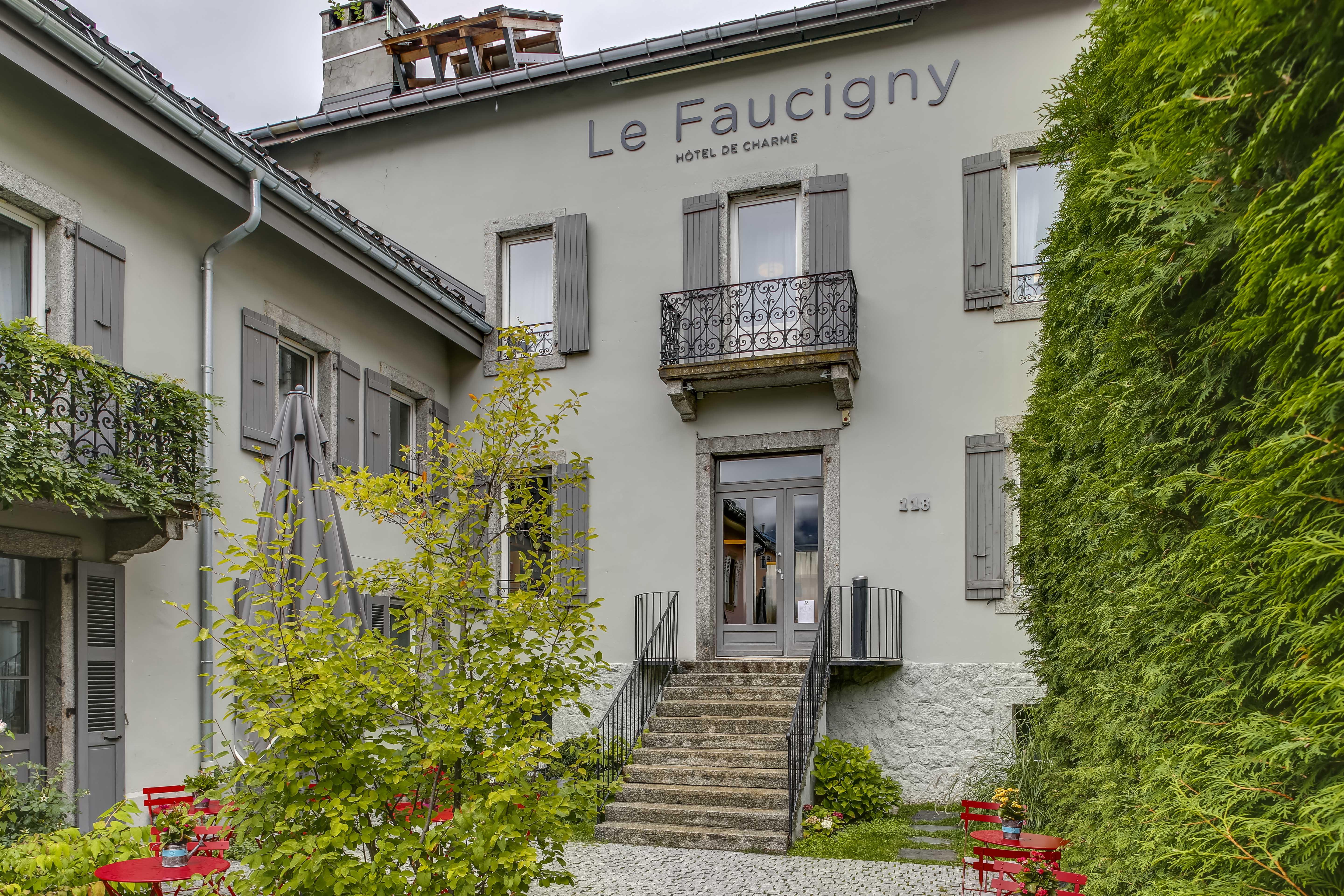 Le Faucigny - Hotel De Charme Chamonix Exteriör bild