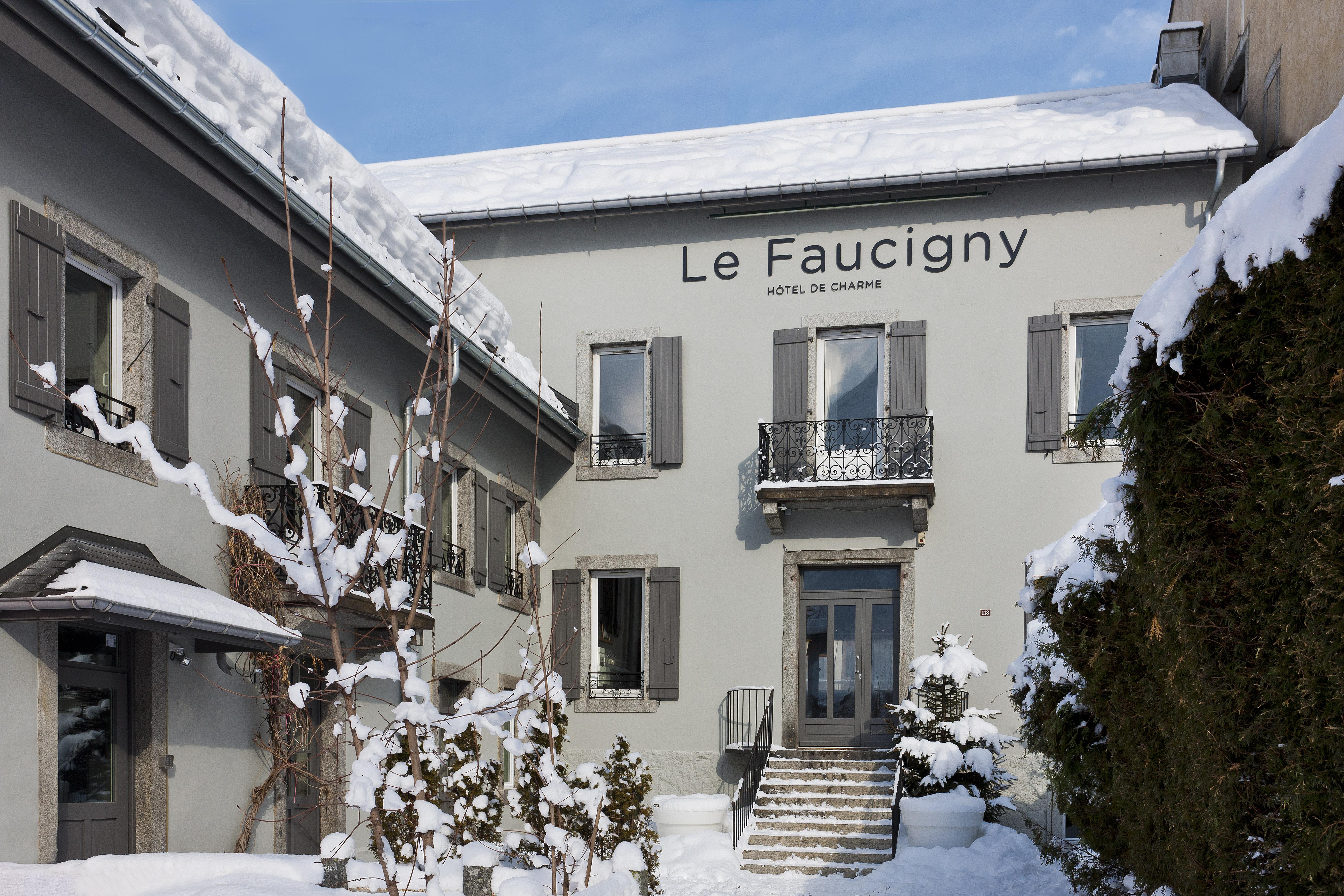 Le Faucigny - Hotel De Charme Chamonix Exteriör bild